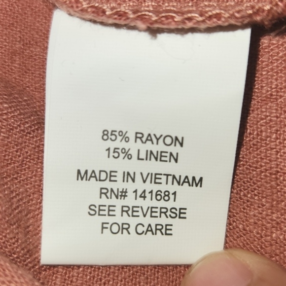 PRESWICK & MOORE 3/4 SLEEVES PEASANT DRESS SIZE IX  NEW WITH TAGS - Picture 8 of 10